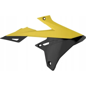 Sada krytů chladiče Polisport Suzuki RM-Z žluto-černá