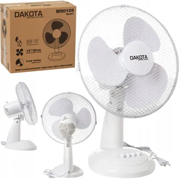 Vrták Stolní ventilátor Mar-Pol M90108 bílý