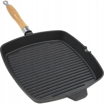 Pánev Grilovací pánev Krisberg 26 cm litinová