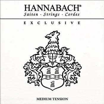 Struna pro kytaru a smyčcový nástroj Hannabach Struny pro klasickou kytaru série Exclusive Medium tensionG3 EXCL3MT 5947