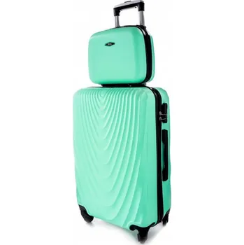 Tvrdý skořepinový kufr Rogal sada ABS Rogal 33 l