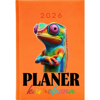 Diář Knižní kalendář 2026 A5 FunnyCase vícebarevný