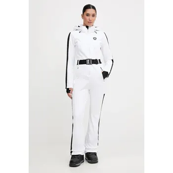 Dámský overall Lyžařská kombinéza EA7 Emporio Armani bílá barva, AF13891.7W000791 00X, vel. XS