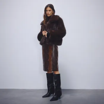 Dámské oblečení Reserved - Sukně se zvířecím vzorem - vícebarevná - XB599-MLC - XB599-MLC-XS