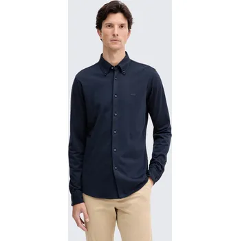 Pánská košile Pánská košile BOSS Orange Myjersey_M 50543089 modrá Velikost: XXL