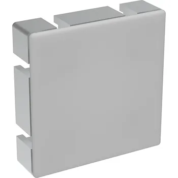 Stavební profil Alusic Záslepka profilu AC 45-8, 90x90, šedá