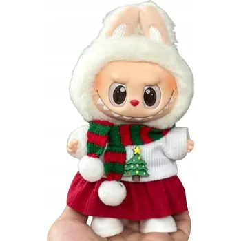 Doplněk pro panenku OBLEČENÍ PRO LABUBU KOSTÝM PŘEVLEK bez panenky plyšáci