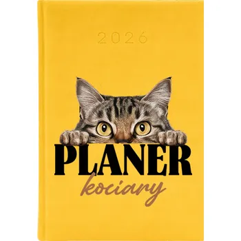 Diář Knižní kalendář 2026 A5 FunnyCase vícebarevný