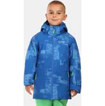 Chlapecká lyžařská bunda Kilpi ATENI-JB velikost 146 tmavě modrá