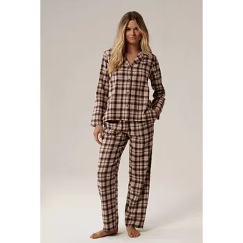 Pánská móda Atlantic NLP 505 Pyžamo Barva: 505bro, Velikost: M