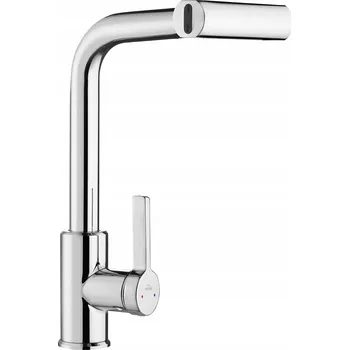 Vodovodní baterie Kuchyňská stojánková baterie Invena Keturia stříbrná