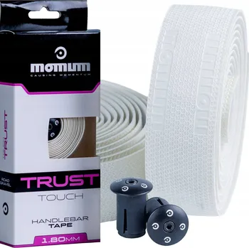 Omotávka na řídítka Momum Trust Touch bílá 1,8 x 215 x 3 cm