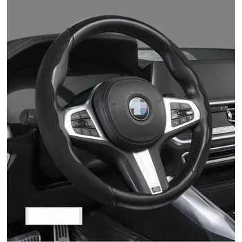 Potah na volant Potah na volant semišový černý 37-39 cm