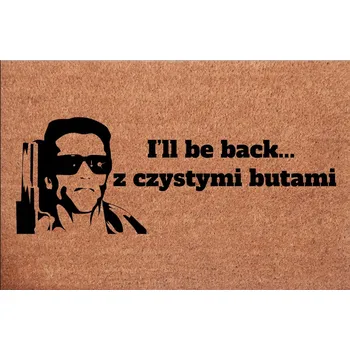 Rohožka Kokosová rohožka, hotová, 39 x 59 cm