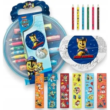 kreativní sada Kreativní sada Tlapková patrola Kufřík TO GO Omalovánky