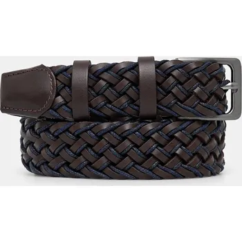 Opasek Kožený pásek Medicine pánský, hnědá barva RS25.PAM702 89X, vel. L