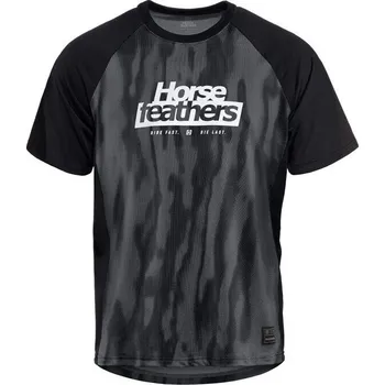 cyklistický dres Horsefeathers Spike pánský dres Halftone/Black velikost M