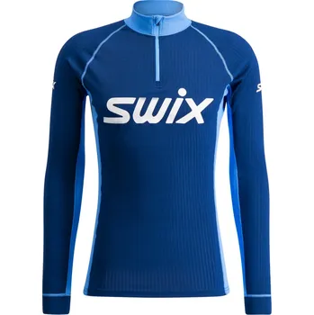 Nátělník Pánské funkční triko Swix RaceX Classic Half Zip M velikost - textil L