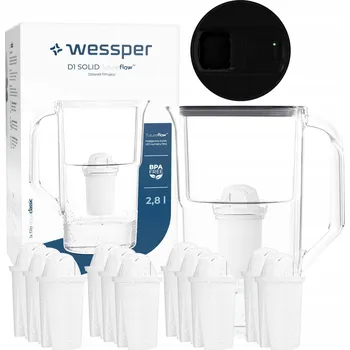 Filtrační konvice Filtrační konvice Wessper D1 SOLID FutureFlow 3,3 l černá