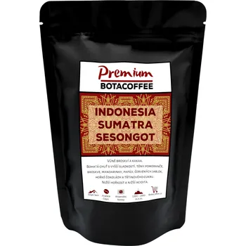 Káva BotaCoffee Indonesia Sumatra Sesongot Gayo Velikost balení: 250 g, Zrnkovou nebo mletou?: Zrnková káva Rakyat Farm, Anaerobic honey