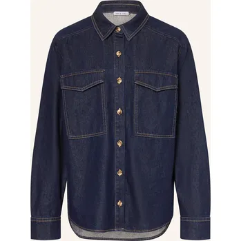 Dámská halenka Mrs & Hugs Dámská Džínová Košile, tmavě modrá, 38