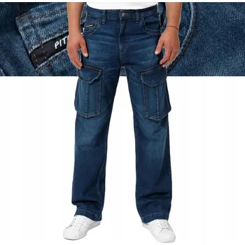 Pánské džíny Pitbull Longspur pánské džíny rovného střihu velikost 32/32