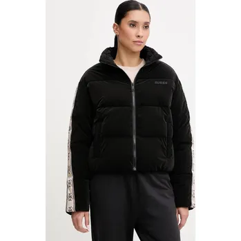 Bunda Guess černá barva, zimní, V5BL11 WGYC2 V5BL11.WGYC2 99X, vel. S