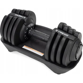 Železné nastavitelné činky Trexo 18 kg