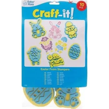 Dětské razítko Velikonoční razítka Baker Ross (10 Ks) AX803