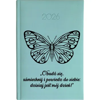 Kalendář Knižkový kalendář 2026 A5 FunnyCase modrý