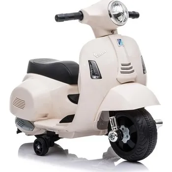 Dětské vozidlo Skútr na akumulátor Vespa GTS 300 Mini Bílý