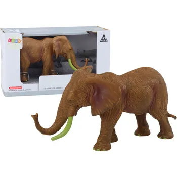 Figurka Sběratelská figurka Slon africký Safari Hnědý