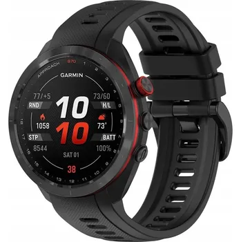 Řemínek na hodinky Černý řemínek XGSM pro Garmin
