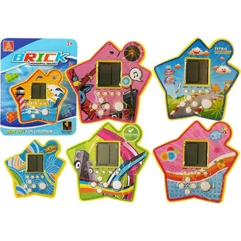 Desková hra Elektronická kapesní hra Tetris Brick Žlutá