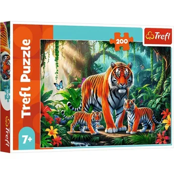 Puzzle Puzzle - 200 - Tygří zvyky - Trefl 13330