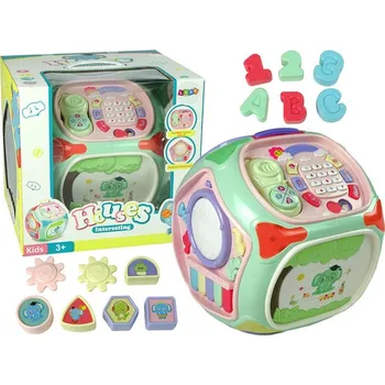 Hračka pro nejmenší Interaktivní třídič s telefonem Výuka tvarů Čísel Piano