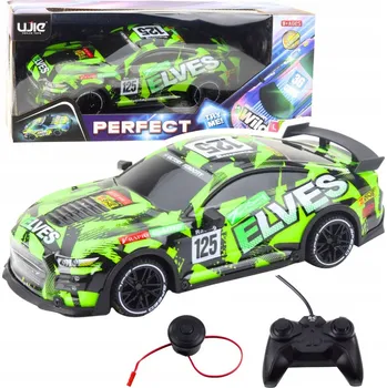 autíčko DÁLKOVĚ OVLÁDANÉ SPORTOVNÍ AUTO SE ZVUKEM ZELENÉ