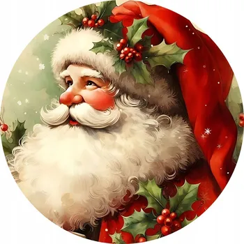 Keramické podložky pod hrnek x4 Vánoční motiv Mikuláš Vánoce