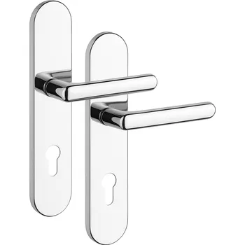 Dveřní kování RX807-50 EXCLUSIVE Nerez lesk – Rozteč: 72