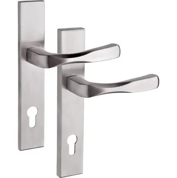 Dveřní kování RN807 MANDELO Nerez mat – Rozteč: 72