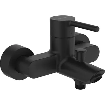 Vodovodní baterie HANSA Baterie Hansa Vantis vanová/sprchová nástěnná černá mat, 5244226733 5244226733