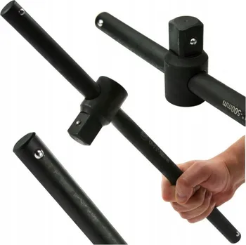 Klíč KLÍČ TYPU T S OŘECHEM Z OCELI CRV 1" 500mm BJC