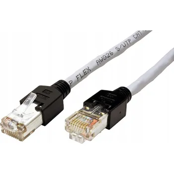 Síťový kabel Patchcord S/UTP Cat5e RJ45 / RJ45 5 m šedý (šedá)