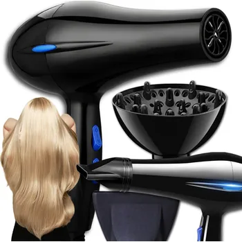Fén Fén na vlasy 2200W PRO ionizace silný + DIFUZÉR