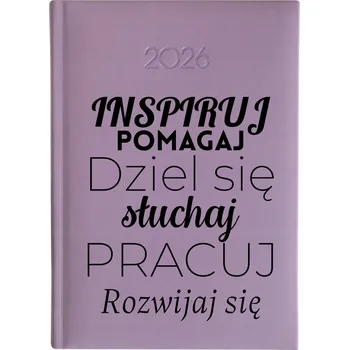 Kalendář Knižní kalendář 2026 A5 FunnyCase fialový