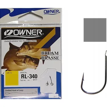 Rybářský háček Háčky s návazcem, s protihrotem Owner RL-340 10 ks