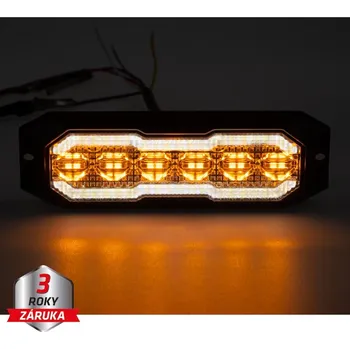 Pracovní světlo PROFI výstražné/couvací LED světlo, oranžové + bílé, 12-24V, ECE R65