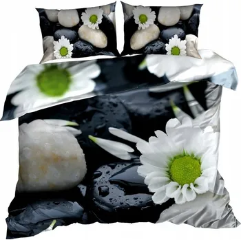 Povlečení Ložní Povlečení Bavlna bavlněného saténu 140x200 cm KOREJSKÁ BÍLÁ