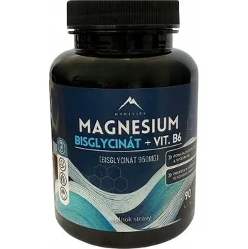 Bisglycinát hořečnatý + vitamín B6 Hrotlife 90 kapslí