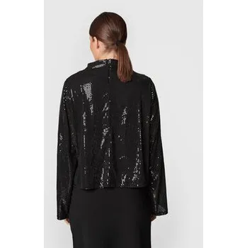 Dámská halenka Glamorous Halenka GS0424 Černá Regular Fit 8